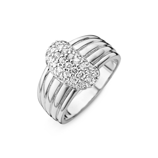 Orphelia Orphelia® Women's Sterling Silver Ring - Silver ZR-3756