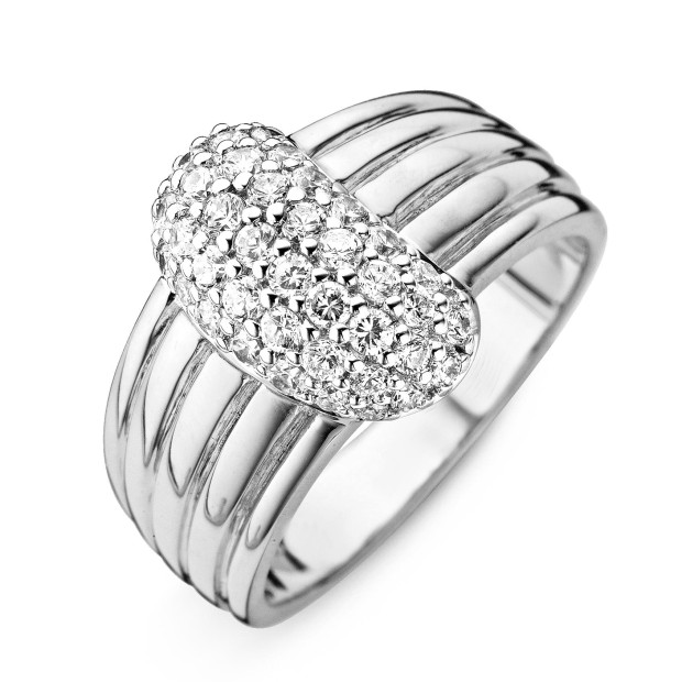 Orphelia Orphelia® Women's Sterling Silver Ring - Silver ZR-3756