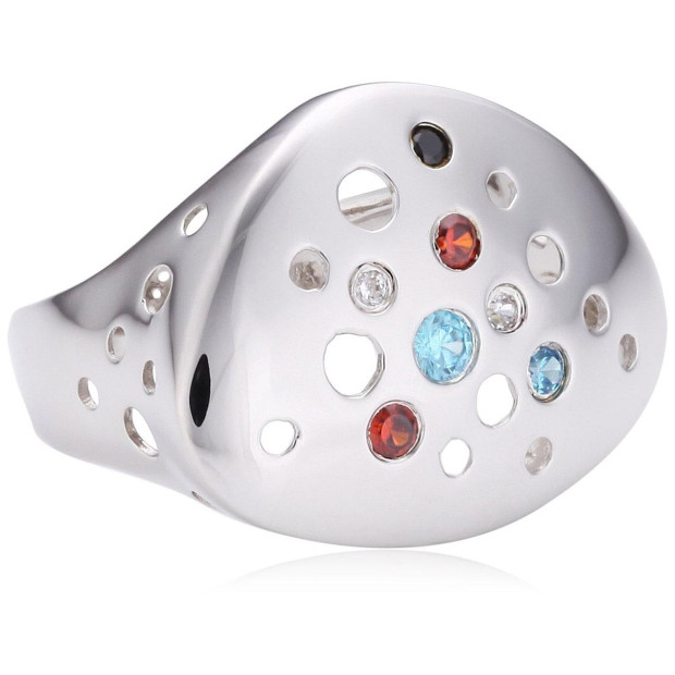 Orphelia Orphelia® Women's Sterling Silver Ring - Silver ZR-3571