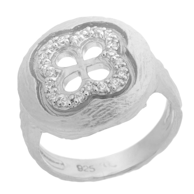 orphelia Orphelia® Women's Sterling Silver Ring - Silver ZR-3945