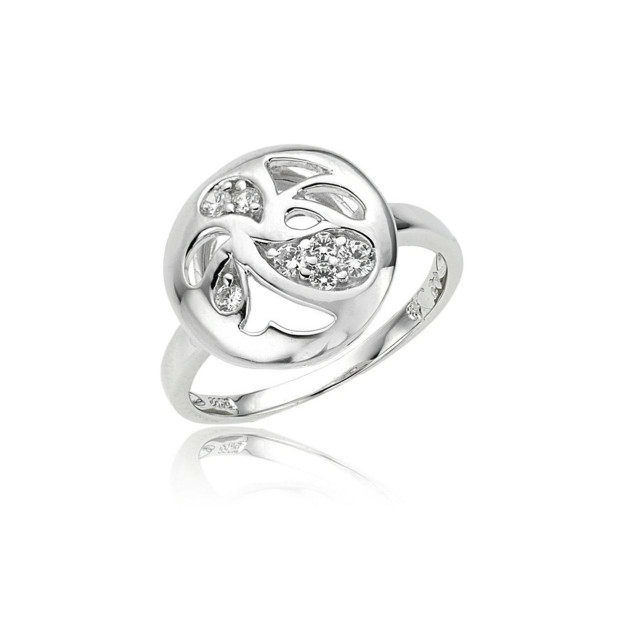 orphelia Orphelia® Women's Sterling Silver Ring - Silver ZR-3686