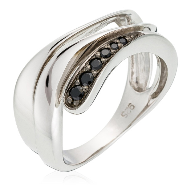 Orphelia Orphelia® Women's Sterling Silver Ring - Silver ZR-3750