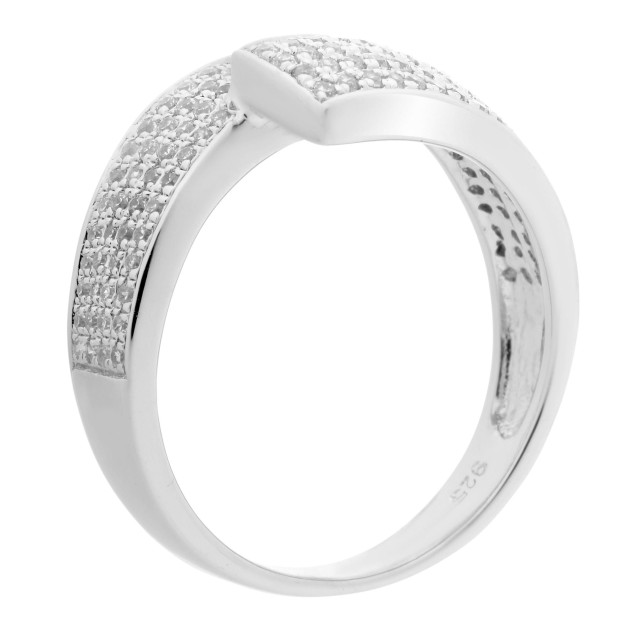 Orphelia Orphelia® Women's Sterling Silver Ring - Silver ZR-3510