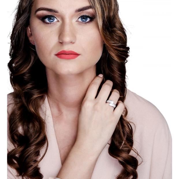 Orphelia Orphelia® Women's Sterling Silver Ring - Silver ZR-3510