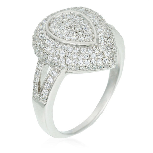 orphelia Orphelia® Women's Sterling Silver Ring - Silver ZR-3523