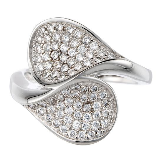 Orphelia Orphelia® Women's Sterling Silver Ring - Silver ZR-3664