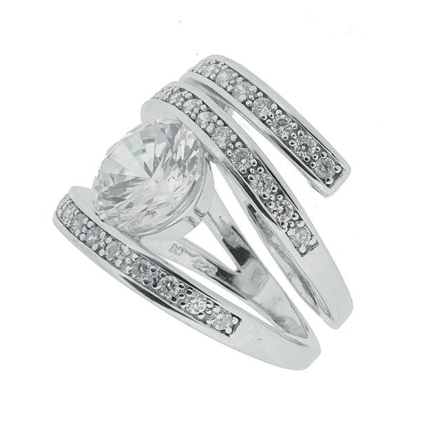 Orphelia Orphelia® Women's Sterling Silver Ring - Silver ZR-3535/1