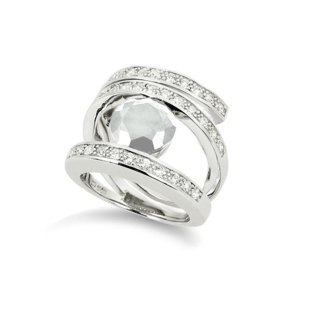 orphelia Orphelia® Women's Sterling Silver Ring - Silver ZR-3535/1