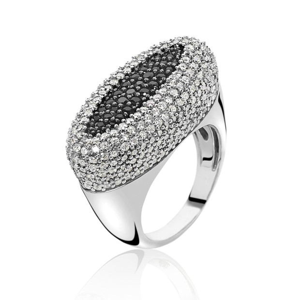 orphelia Orphelia® Women's Sterling Silver Ring - Silver ZR-3891