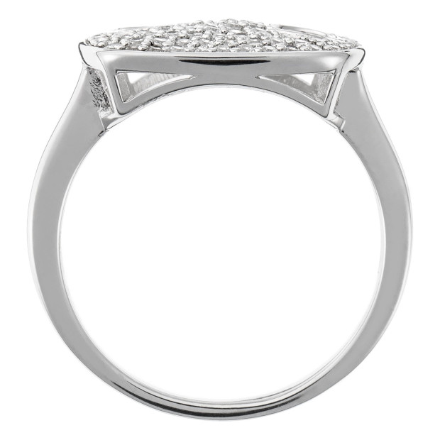 Orphelia Orphelia® Women's Sterling Silver Ring - Silver ZR-3829