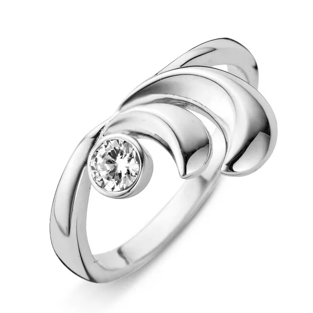 Orphelia Orphelia® Women's Sterling Silver Ring - Silver ZR-3776