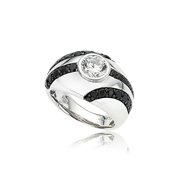 orphelia Orphelia® Women's Sterling Silver Ring - Silver ZR-3678