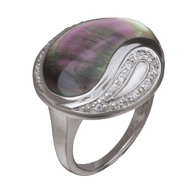 orphelia Orphelia® Women's Sterling Silver Ring - Silver ZR-3642