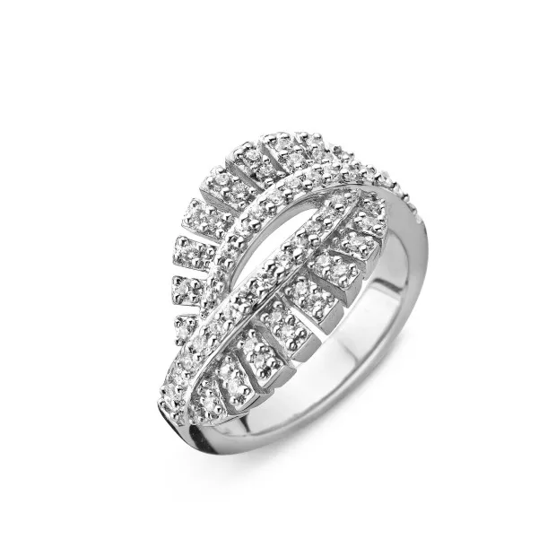 Orphelia Orphelia® Women's Sterling Silver Ring - Silver ZR-3808