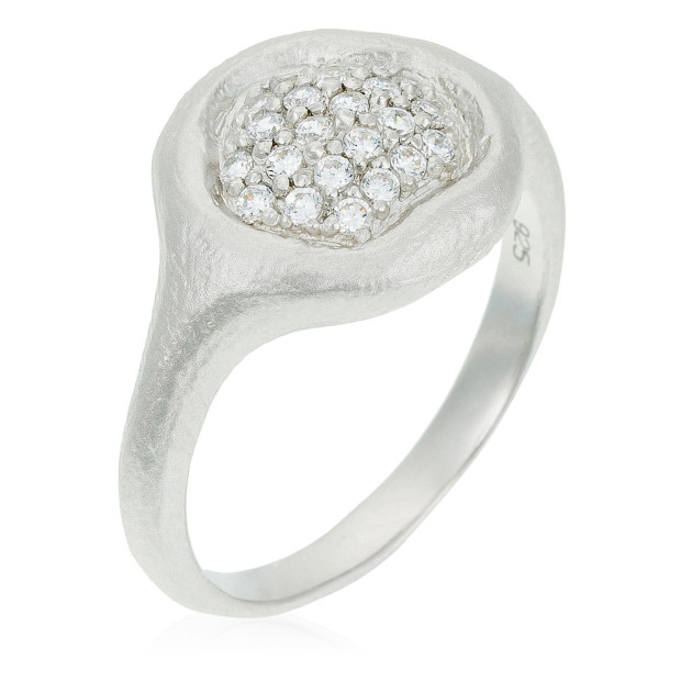 Orphelia Orphelia® Women's Sterling Silver Ring - Silver ZR-3924