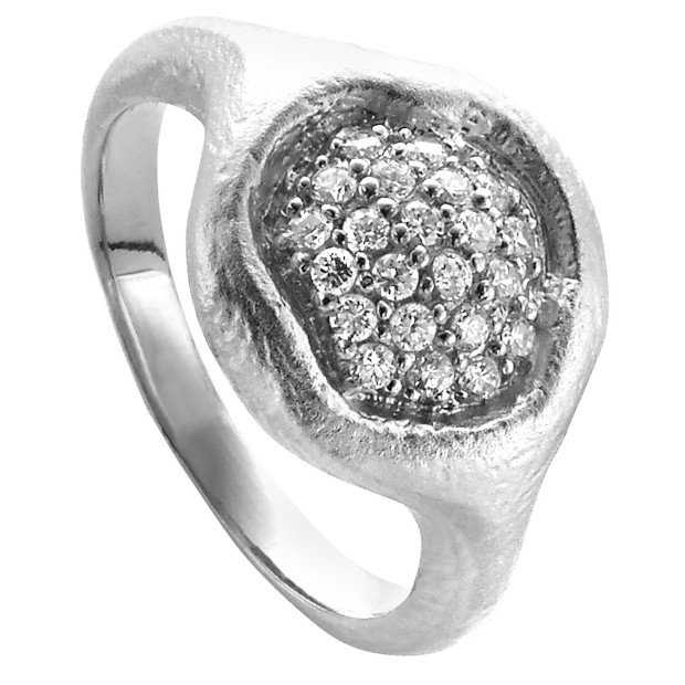 orphelia Orphelia® Women's Sterling Silver Ring - Silver ZR-3924