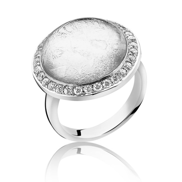 Orphelia Orphelia® Women's Sterling Silver Ring - Silver ZR-3901/2