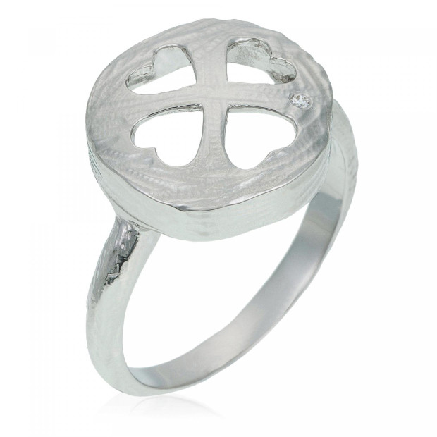 Orphelia Orphelia® Women's Sterling Silver Ring - Silver ZR-3923