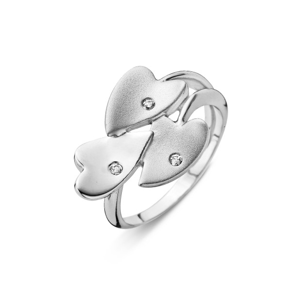 Orphelia Orphelia® Women's Sterling Silver Ring - Silver ZR-3746