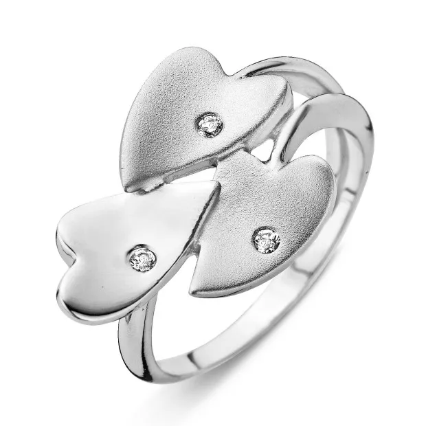 Orphelia Orphelia® Women's Sterling Silver Ring - Silver ZR-3746