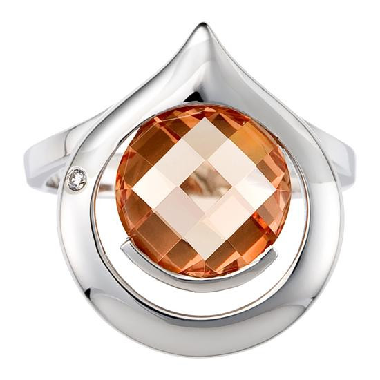 Orphelia Orphelia® Women's Sterling Silver Ring - Silver ZR-3714