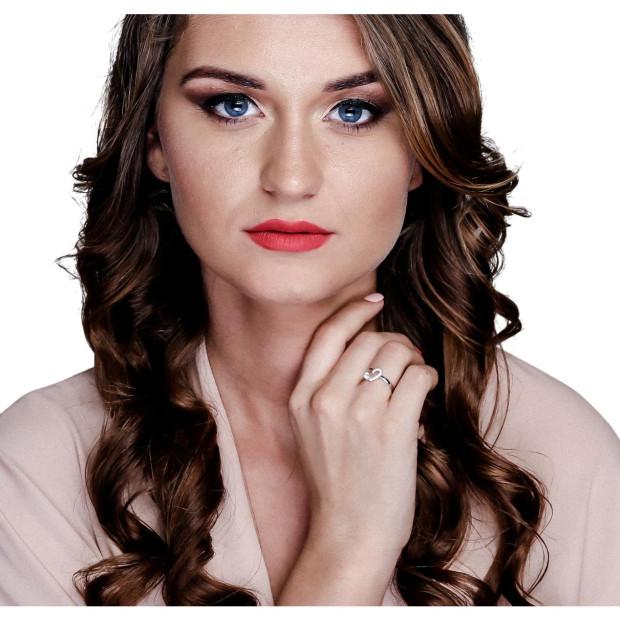 Orphelia Orphelia® Women's Sterling Silver Ring - Silver ZR-7080