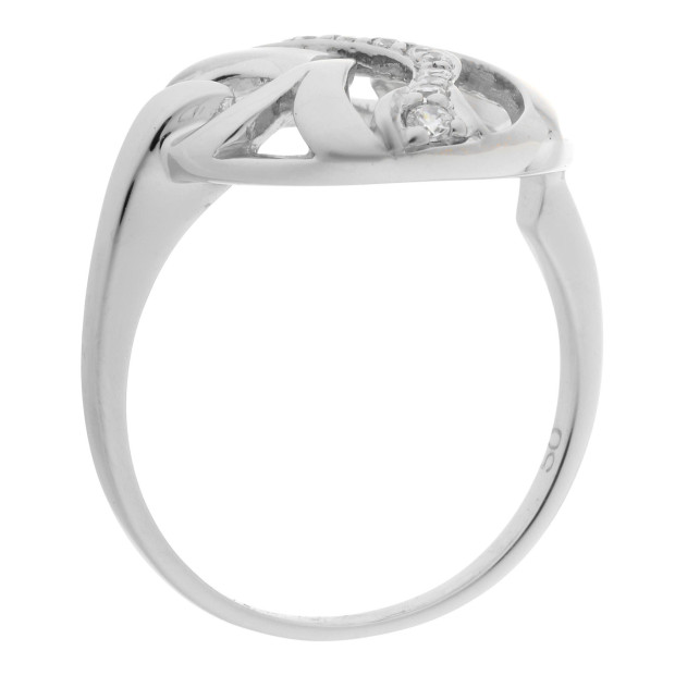 Orphelia Orphelia® Women's Sterling Silver Ring - Silver ZR-7085