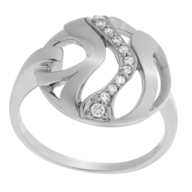 orphelia Orphelia® Women's Sterling Silver Ring - Silver ZR-7085