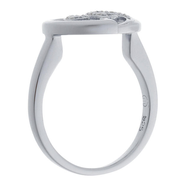 Orphelia Orphelia® Women's Sterling Silver Ring - Silver ZR-7084