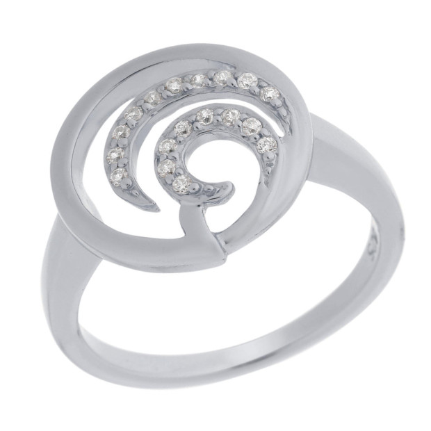 orphelia Orphelia® Women's Sterling Silver Ring - Silver ZR-7084