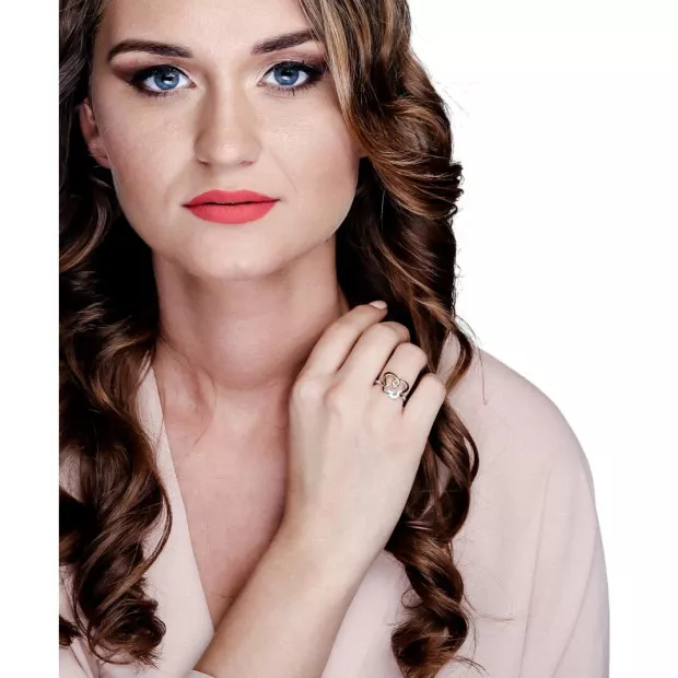 Orphelia Orphelia® Women's Sterling Silver Ring - Silver ZR-7088