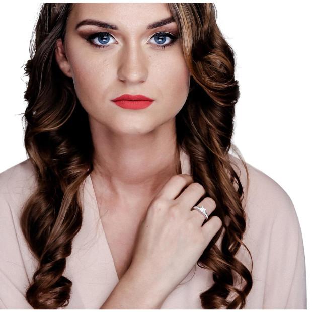 Orphelia Orphelia® Women's Sterling Silver Ring - Silver ZR-7033