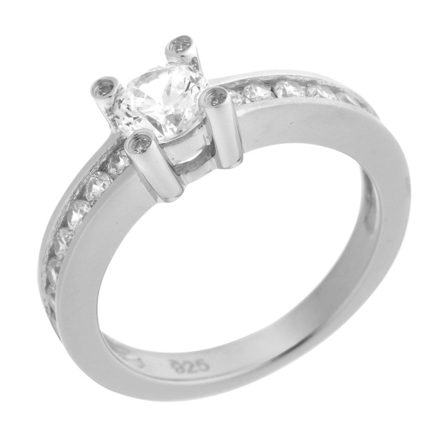 Orphelia Orphelia® Women's Sterling Silver Ring - Silver ZR-7033
