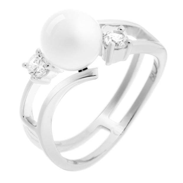 orphelia Orphelia® Women's Sterling Silver Ring - Silver ZR-7119