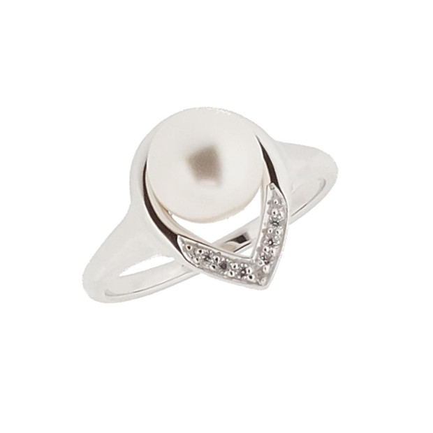 Orphelia Orphelia® Women's Sterling Silver Ring - Silver ZR-7115