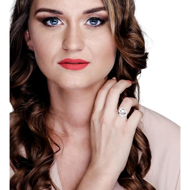 Orphelia Orphelia® Women's Sterling Silver Ring - Silver ZR-7099