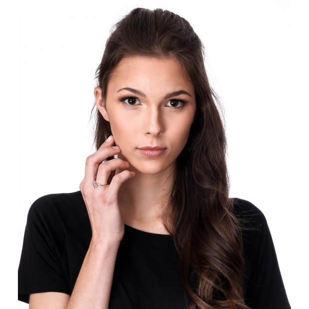 Orphelia Orphelia® Women's Sterling Silver Ring - Silver ZR-7126