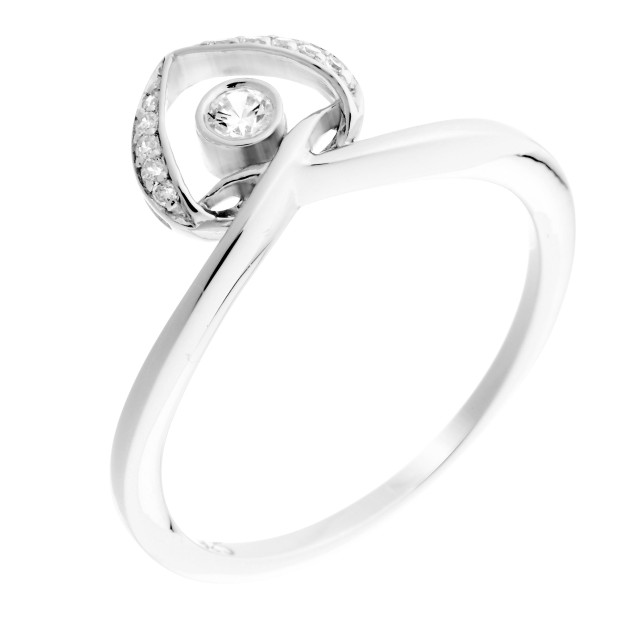 orphelia Orphelia® Women's Sterling Silver Ring - Silver ZR-7126