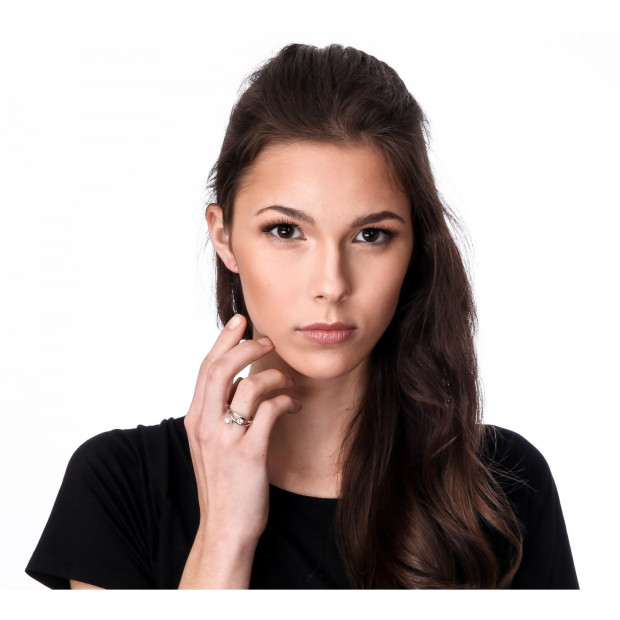 Orphelia Orphelia® Women's Sterling Silver Ring - Silver ZR-7121