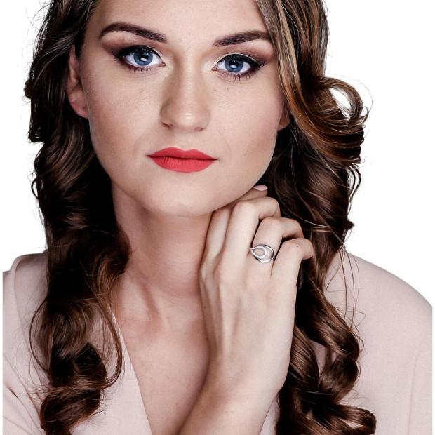 Orphelia Orphelia® Women's Sterling Silver Ring - Silver ZR-7092