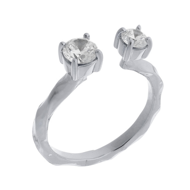Orphelia Orphelia® Women's Sterling Silver Ring - Silver ZR-7128