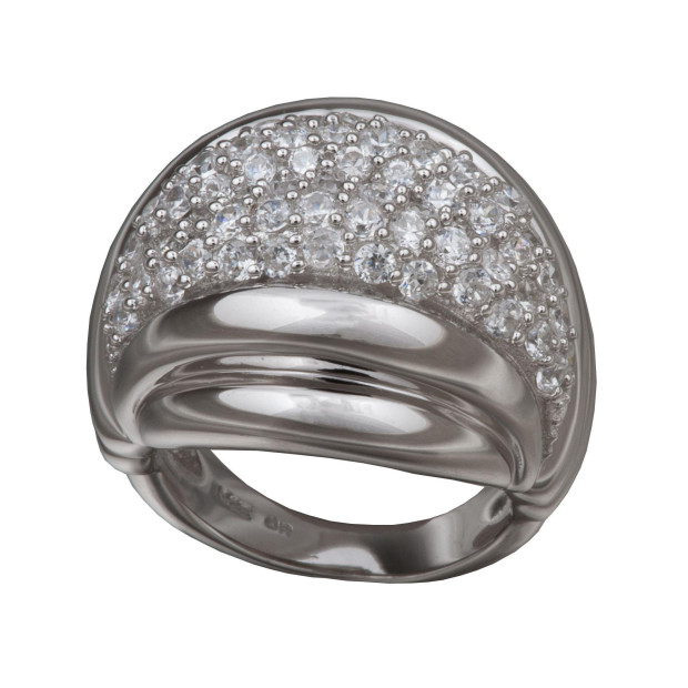 Orphelia Orphelia® Women's Sterling Silver Ring - Silver ZR-3615