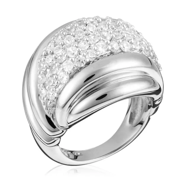orphelia Orphelia® Women's Sterling Silver Ring - Silver ZR-3615