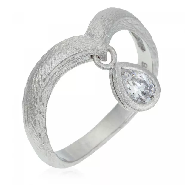orphelia Orphelia® Women's Sterling Silver Ring - Silver ZR-3930