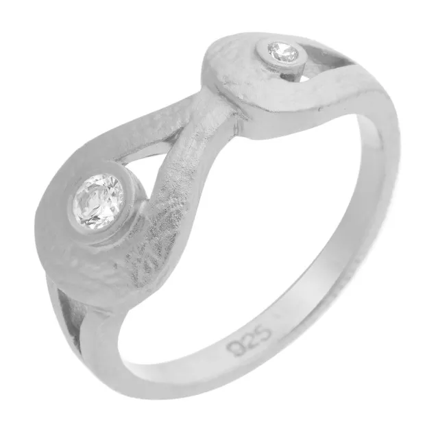 orphelia Orphelia® Women's Sterling Silver Ring - Silver ZR-3942