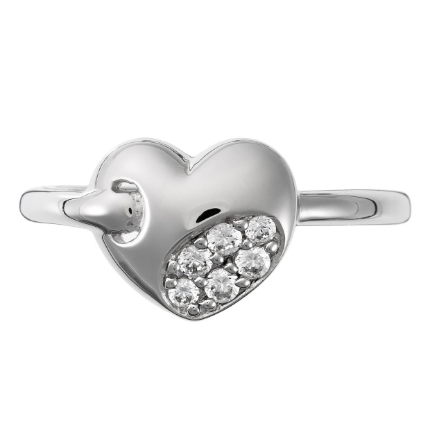 Orphelia Orphelia® Women's Sterling Silver Ring - Silver ZR-3846