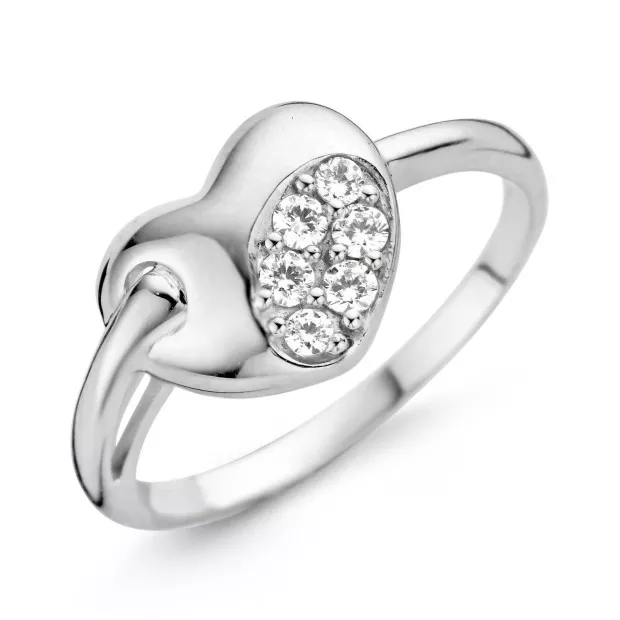 orphelia Orphelia® Women's Sterling Silver Ring - Silver ZR-3846
