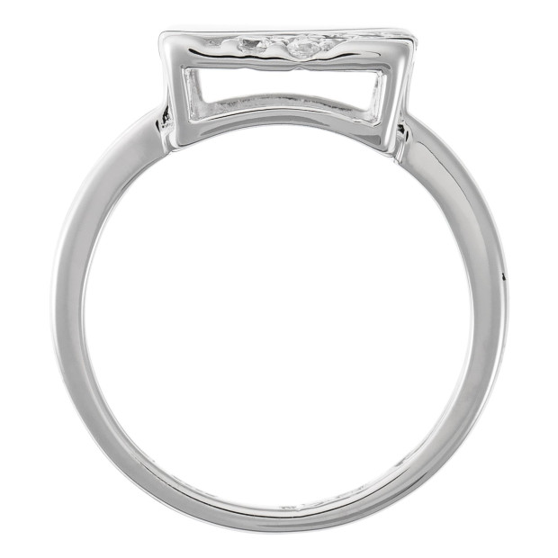 Orphelia Orphelia® Women's Sterling Silver Ring - Silver ZR-3591
