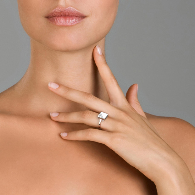Orphelia Orphelia® Women's Sterling Silver Ring - Silver ZR-3591