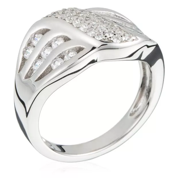 orphelia Orphelia® Women's Sterling Silver Ring - Silver ZR-3880